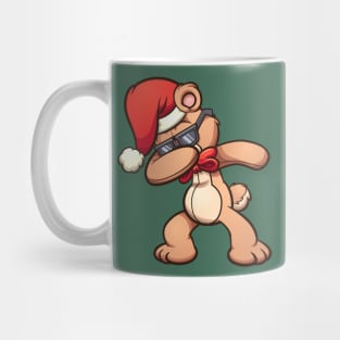 Dabbing Christmas Bear Mug